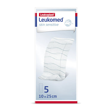 Leukoplast Leukomed Skin Sensitive 10 cm x 25 cm 5 unidades