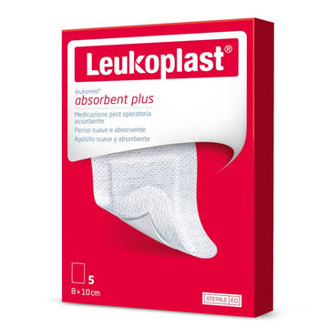 Leukoplast Leukomed 8 cm x 10 cm 5 unidades