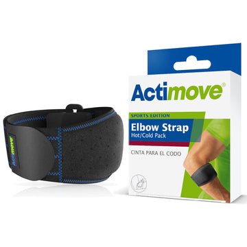 Actimove Cincha Ajustable para el Codo Color Negro Talla Universal 1 unidad