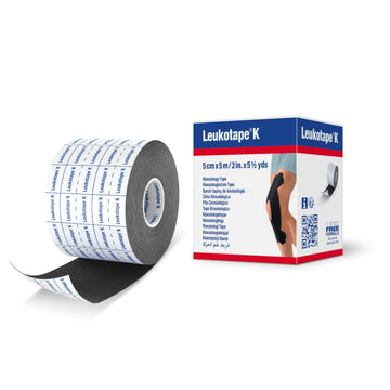 Actimove Leukotapek Color Negro 5 cm X 5m 1 unidad