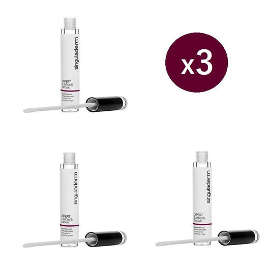 SINGULADERM Xpert Lashes & Brows Pestañas y Cejas PACK AHORRO 3uds