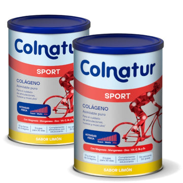 COLNATUR Sport Limón Colágeno Soluble DUPLO 2x360g