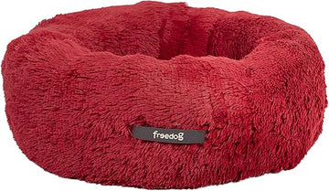Freedog Donut Antiestrés Roja Cama para Mascotas 2000g