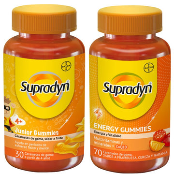 SUPRADYN Gummies Pack Familia 30 Junior + 70 Adultos