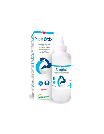 Vetoquinol Sonotix Limpiador Auricular Loción 120ml