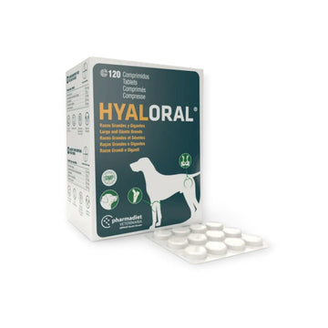 Pharmadiet Hyaloral Suplemento Articular para Perros Grandes 120 comprimidos