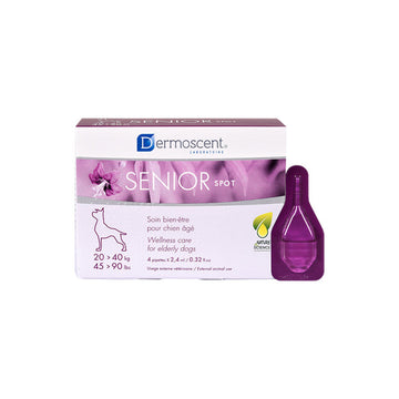 Dermoscent Senior Spot Tratamiento Tópico para Perros 4 pipetas