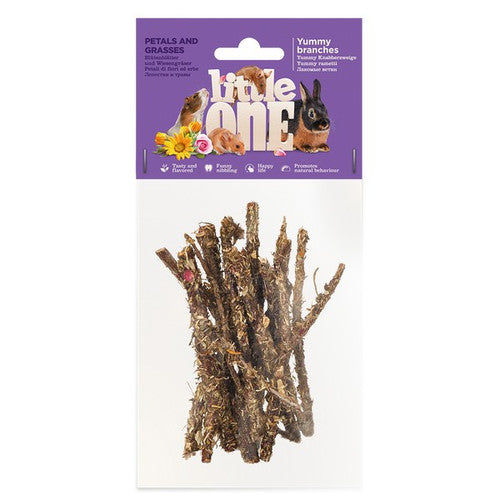 Little One Ramas Con Chirivia Y Calabaza Alimento para Roedores 35gx6 ud