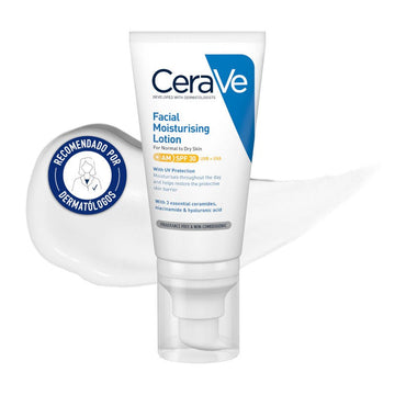 CeraVe Loción Hidratante de Rostro SPF30 52ml