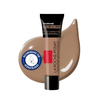 LA ROCHE POSAY Toleriane Fondo de Maquillaje Corrector Fluido 15 Dorado 30ml