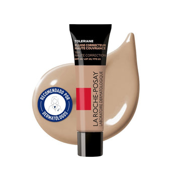 LA ROCHE POSAY Toleriane Fondo de Maquillaje Corrector Fluido 13 Sand Beige 30ml