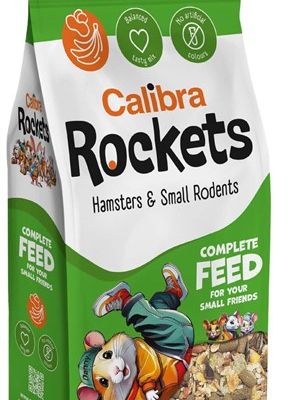 Calibra Rockets Alimento Completo para Hámsters y Pequeños Rodentes 900g