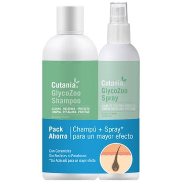 Vetnova Cutania GlycoZoo Champú y Spray 355ml + 236ml