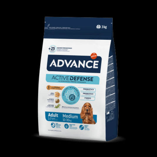 Affinity Advance Canine Adult Medium Pollo Arroz Pienso 3000g