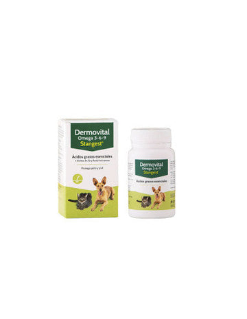 Stangest Dermovital Omega 3-6-9 Cápsulas para Mascotas 60 ud
