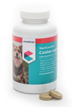Covetrus NutriCareVet Suplemento Canino Cardíaco Tabletas Masticables 85 cp