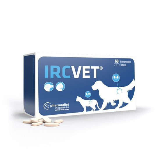 Pharmadiet Irc-Vet Suplemento Renal Perro Gato 60 comprimidos