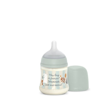 SUAVINEX Biberón Wonderland Poliamida SX Pro 150ml Conejo Azul Rayas