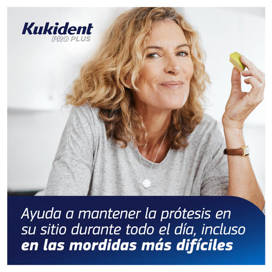 KUKIDENT Pro Plus La Mejor Fijación Duplo 2x60 g