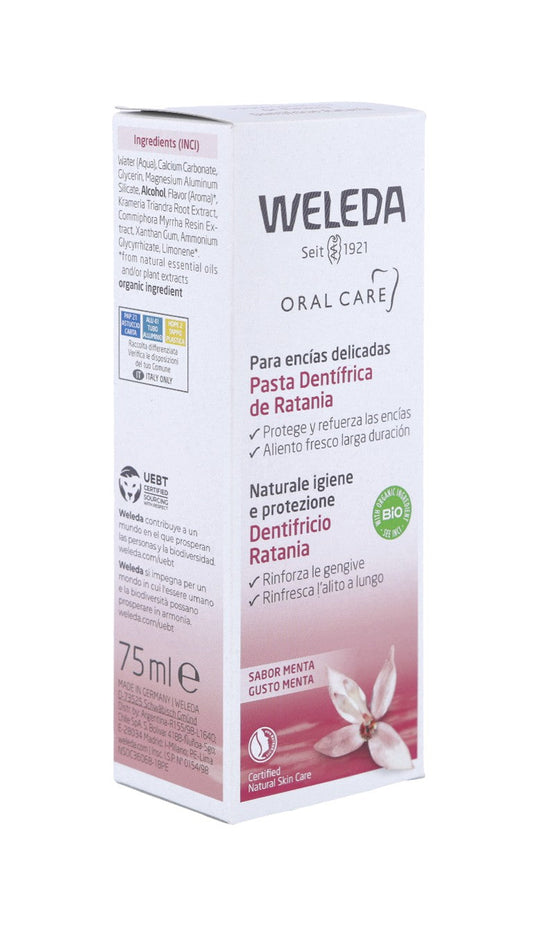 WELEDA Pasta Dentífrica de Ratania 75ml
