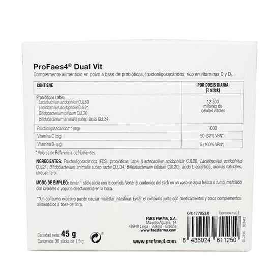 PROFAES4 Dual-Vit 30 Sticks Fresa
