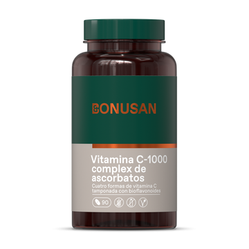 Bonusan Vitamina C-1000 Complejo De Ascorbatos 90 Comprimidos