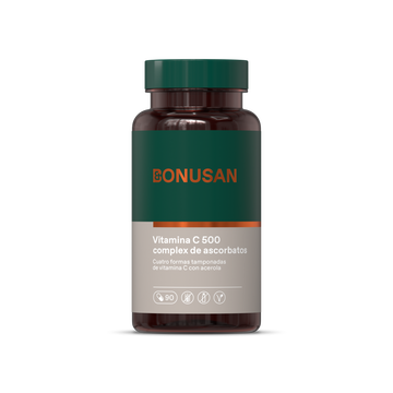 Bonusan Vitamina C 500 Complejo De Ascorbatos 90 Cápsulas