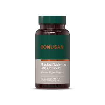 Bonusan Niacina Flush-Free 500 Mg Plus 60 Cápsulas
