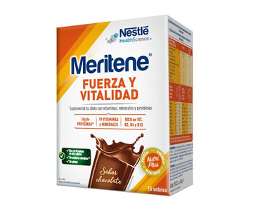 MERITENE Fuerza y Vitalidad Batido Chocolate 15 sobres