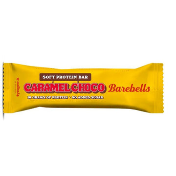 BAREBELLS Barrita Proteica Soft Caramel Choco 55g