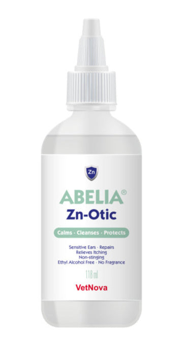 Vetnova Abelia Zn-Otic Limpiador de Oídos 118ml