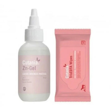 Vetnova Cutania Zn Clean + Protect Pack 24 toallitas + 30ml