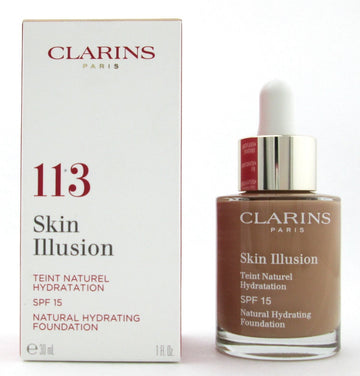 Clarins Skin Illusion Base de Maquillaje Líquida 30ml 113 Chestnut