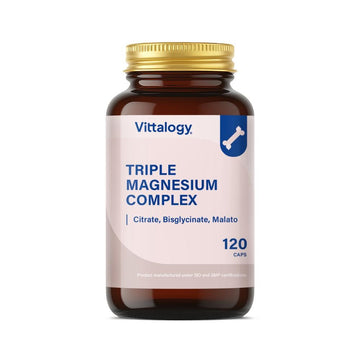 Vittalogy Triple Magnesium Complex 120 Cápsulas