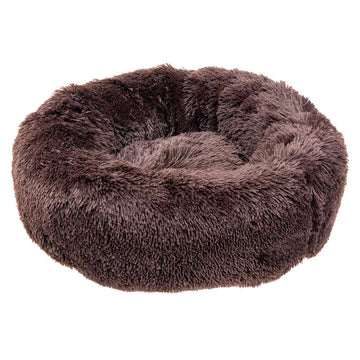 Ferplast Cuddly Cama Redonda Marrón 60cm, 1000g
