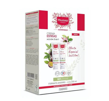 MUSTELA Antiestrías Embarazo Duplo 2x250ml