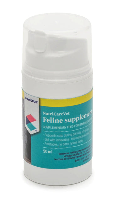 Covetrus NutriCareVet Gel Supl. Inmune Lysina Felino 50ml