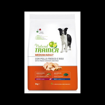 Affinity Natural Trainer Canine Adult Medium Pollo Seco 12Kg