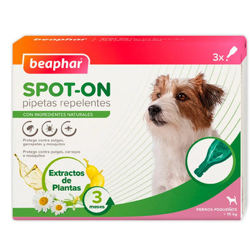Beaphar Pipetas Repulsivas Antiparasitarias Perro Pequeño 3 uds