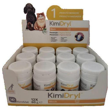 KimiVet KimiDryl Bloque Suplemento Bucal 60gx12 ud