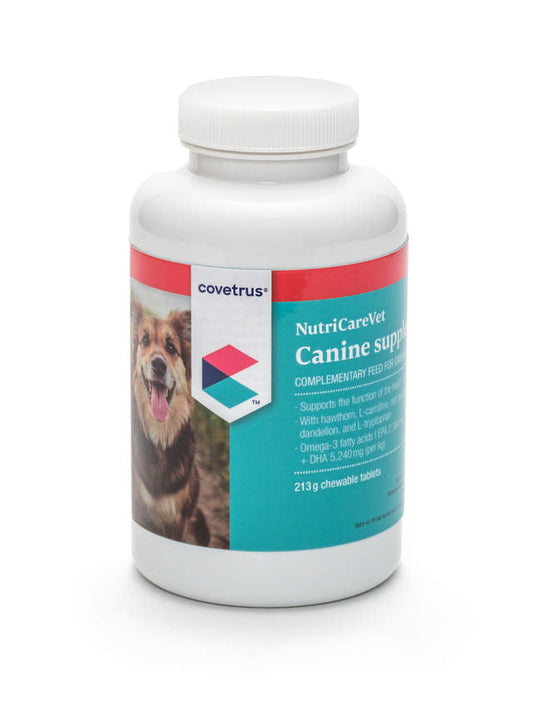 Covetrus NutriCareVet Suplemento Canino Cardíaco Tabletas Masticables 85 cp