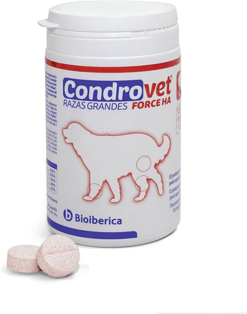 Bioiberica Condrovet Force HA Razas Grandes Suplemento Articular 80 Tabletas