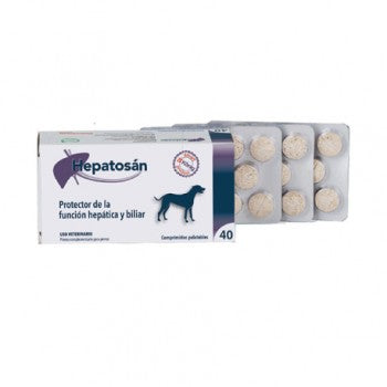 Konig Hepatosan Suplemento para Perros Comprimidos 40 ud