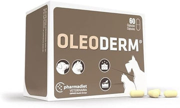 Pharmadiet OLEODERM Suplemento Nutricional para Mascotas 60 cápsulas