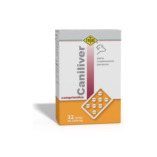 Fatro Caniliver Comprimidos para Perros 32 comprimidos 1500mg