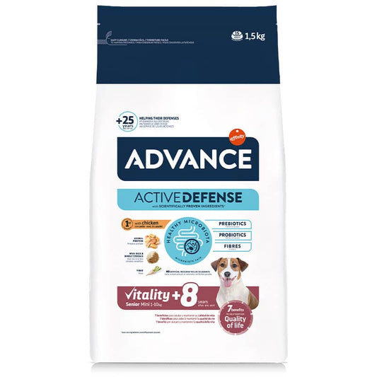 Affinity Advance Canine Senior Mini Pollo Arroz Seco 1,5kg