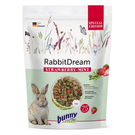 Bunny Alimento Sueño Conejo Fresa-Menta 1,5Kg