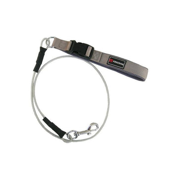 Freedog Anti-Mordida Correa Entrenamiento Gris 0,6x120 cm