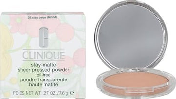 Clinique Stay Matte Sheer Polvos Compactos 03 Stay Beige 9Gr