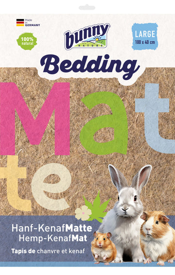 Bunny Alfombrilla Híbrida de Cáñamo y Kenaf Grande 100x40cm